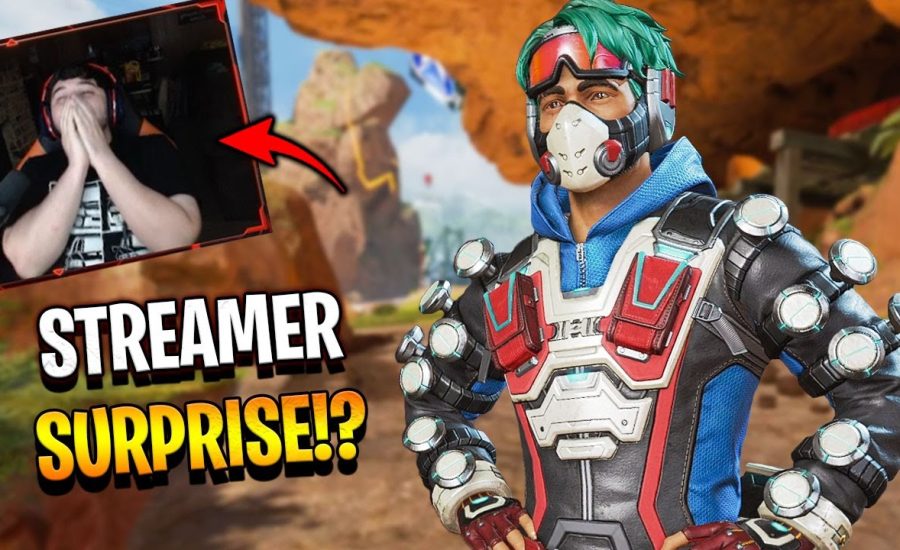 this streamer NEVER expected us to do this.. - Apex Legends