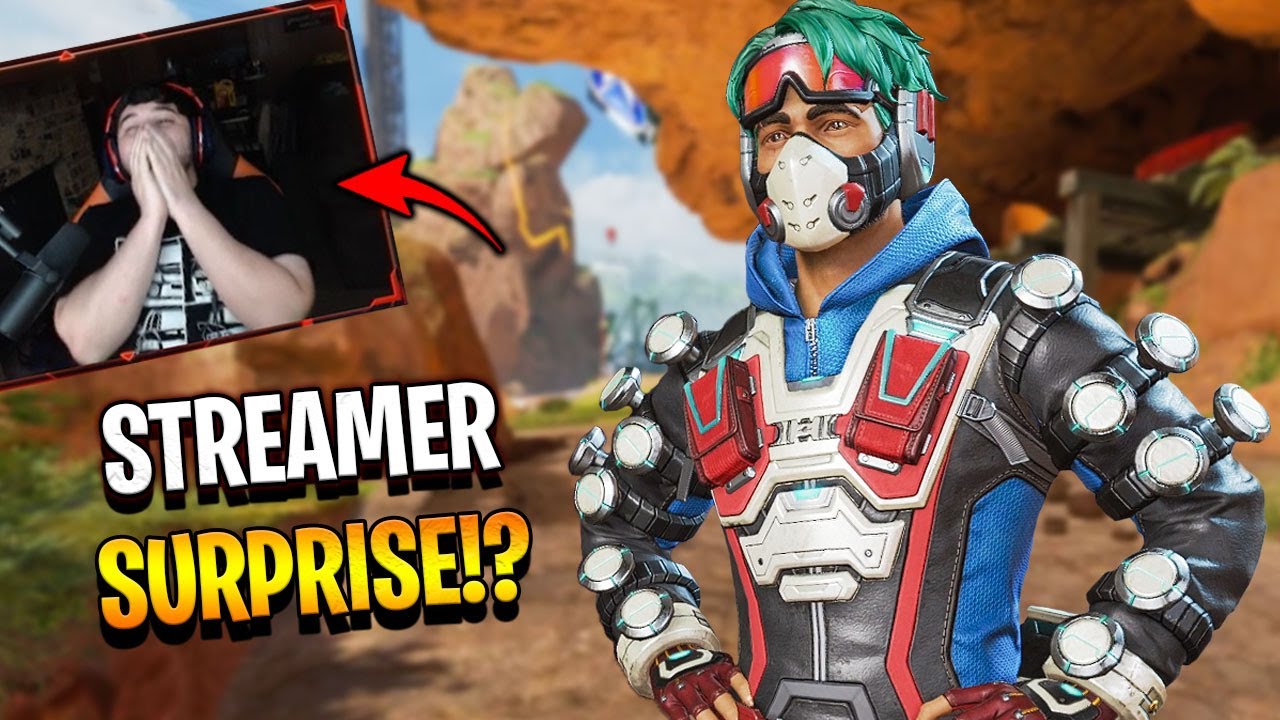 this streamer NEVER expected us to do this.. - Apex Legends