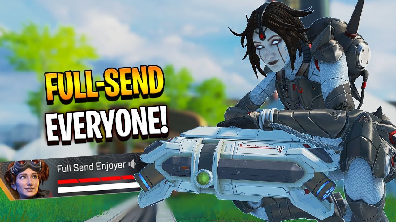 AGGRESSIVELY FULL SENDING EVERY SINGLE TEAM!! - Apex Legends