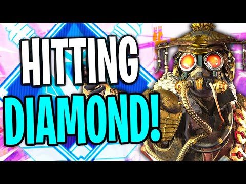 Achieving DIAMOND RANK in APEX LEGENDS! (Bronze to Masters Part Three)