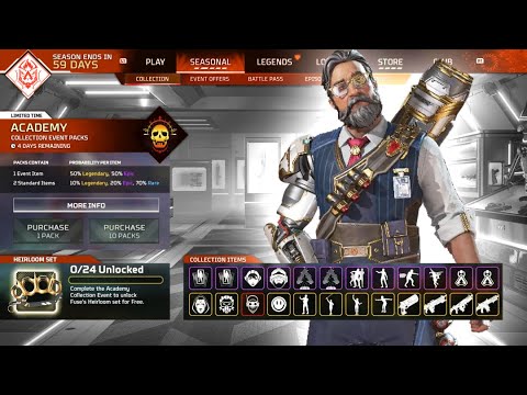 Apex Legends New Academy Event & Fuse Heirloom