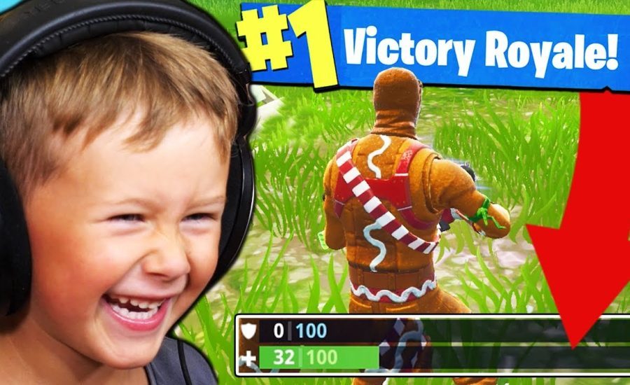 CAN A 5YR OLD WIN A GAME OF FORTNITE?