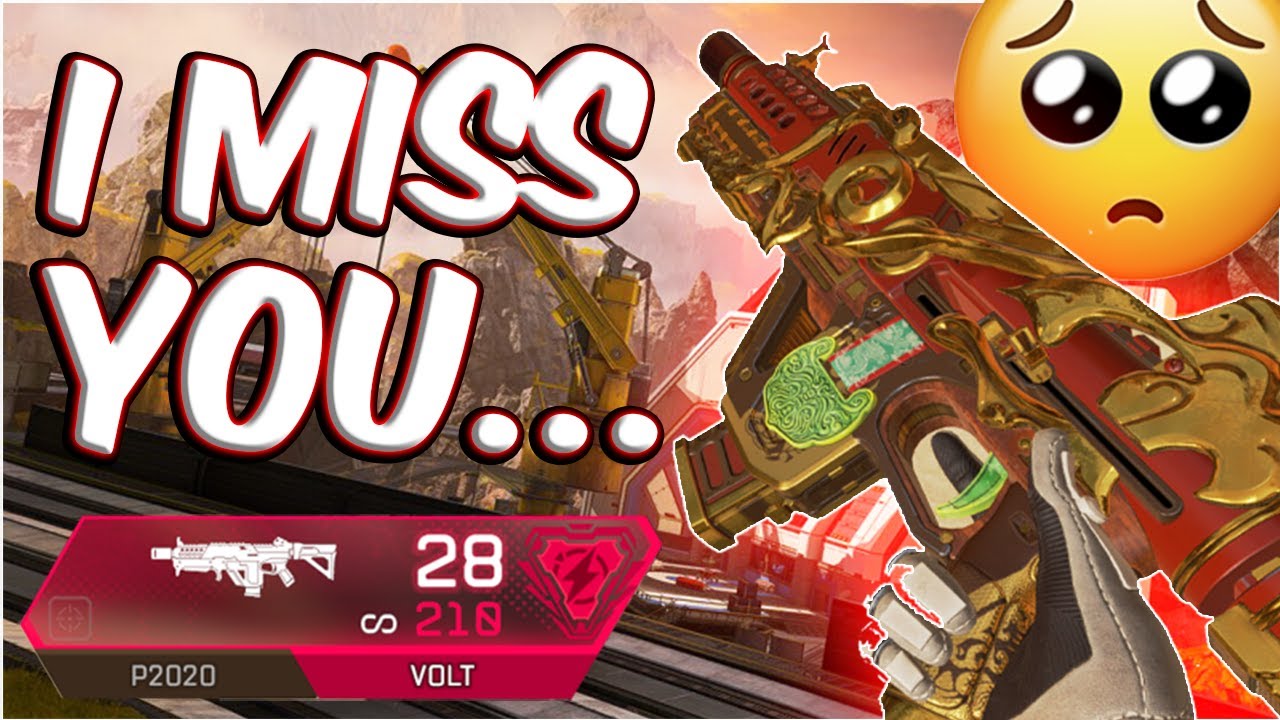 Dear VOLT SMG... I MISS YOU! (Apex Legends)