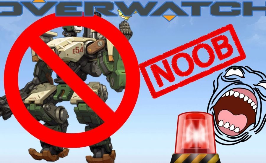 I LIKED BASTION!! (NOOB ALERT) | My First Time playing Overwatch PC