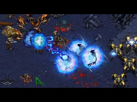 Killer (Z) vs Stork (P) on Circuit Overwatch - StarCraft - Brood War - REMASTERED