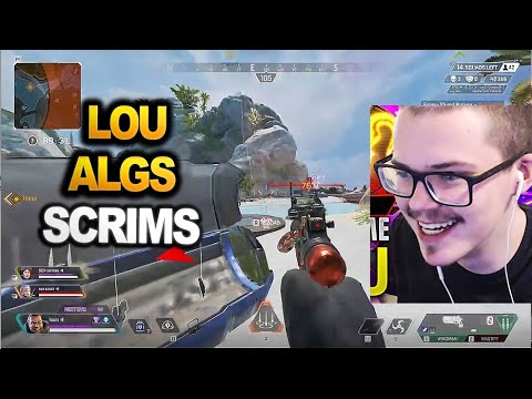 Loustreams's team dominated ALGS Scrims !!  LOU WINGMAN META( apex legends )