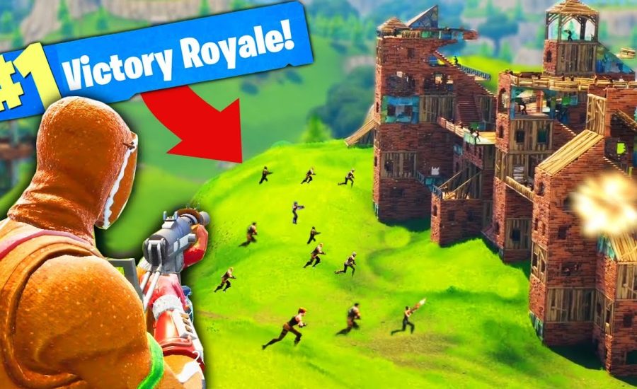 MASSIVE 20 vs 20 BATTLE in Fortnite Battle Royale!