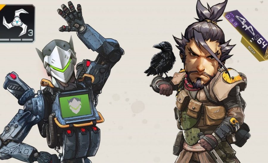 Playing as Genji & Hanzo but in Apex Legends