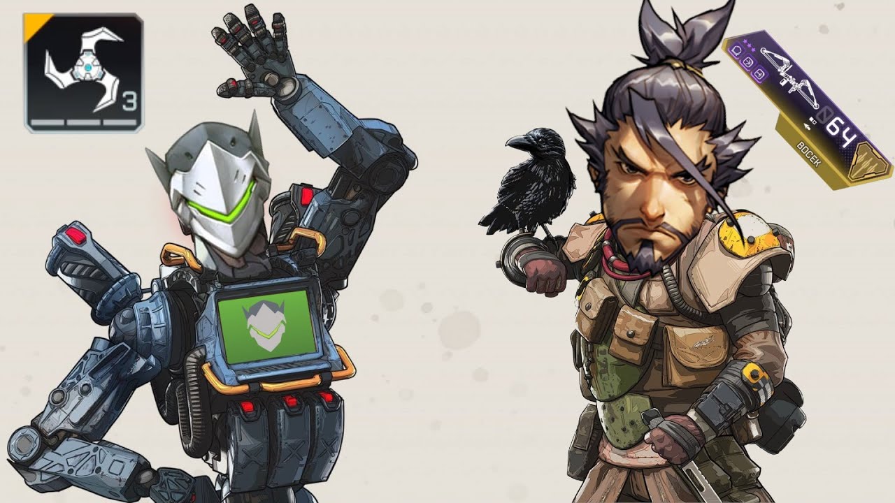 Playing as Genji & Hanzo but in Apex Legends