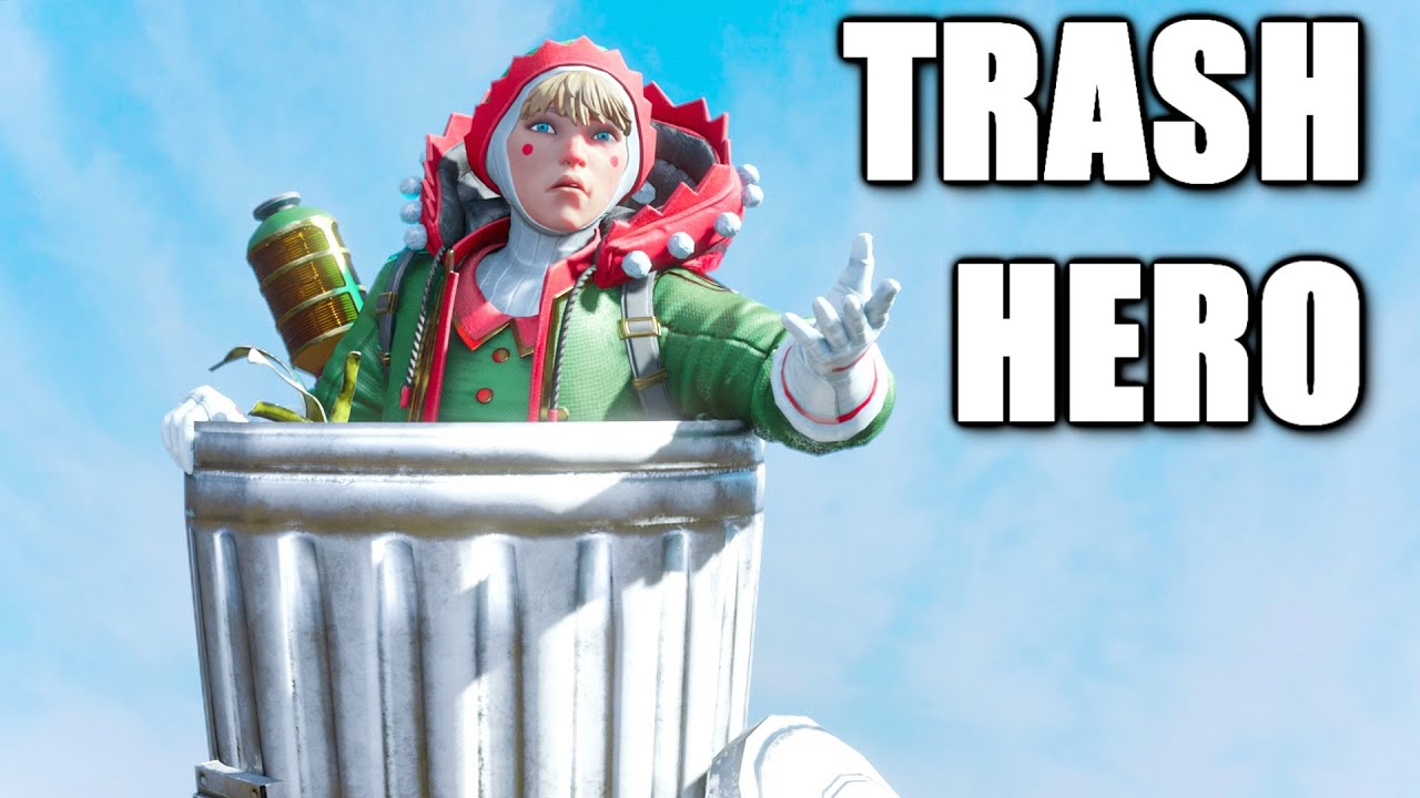 Playing the TRASHIEST CHARACTER in Apex Legends