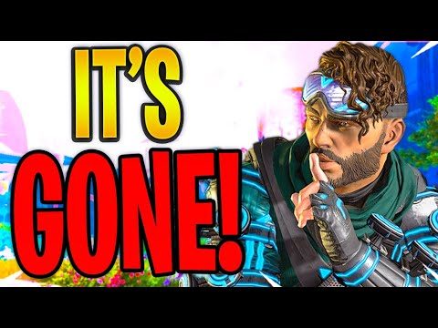 THEY REMOVED THIS FROM APEX LEGENDS!