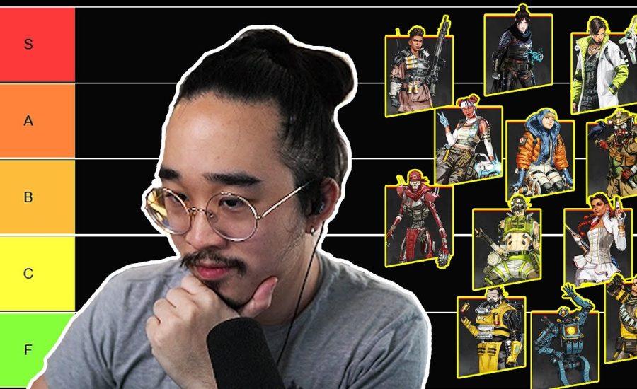 The LEGENDS Tier List for Season 5 of Apex Legends