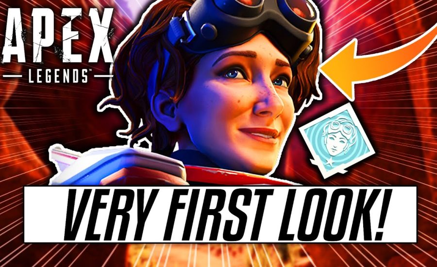 The VERY FIRST LOOK at New Legend 'HORIZON' In Apex Legends!