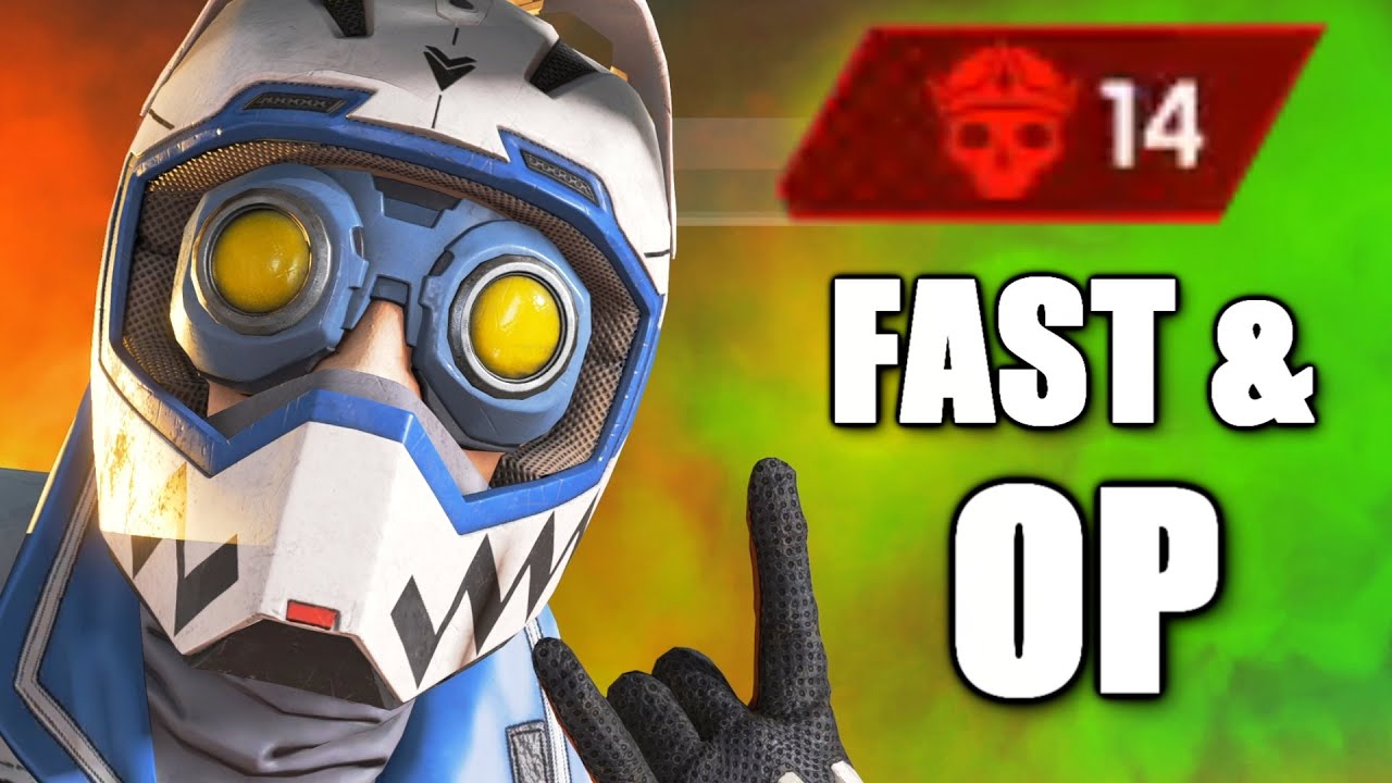 haha so Octane is still FAST & OP in apex legends