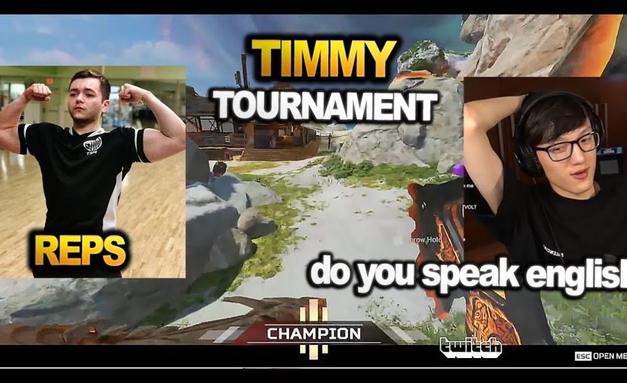 iiTzTimmy is trying to negotiate with the team that won the tournament!! (apex legends)