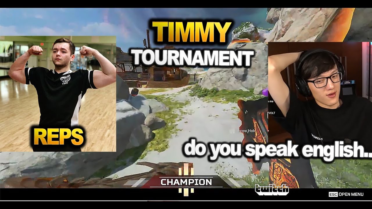 iiTzTimmy is trying to negotiate with the team that won the tournament!! (apex legends)