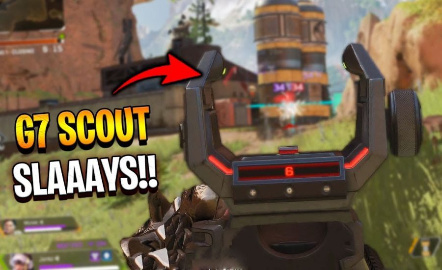 slayin' with the returned G7-Scout!! - Apex Legends