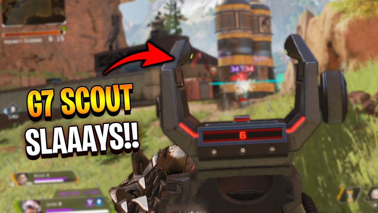 slayin' with the returned G7-Scout!! - Apex Legends