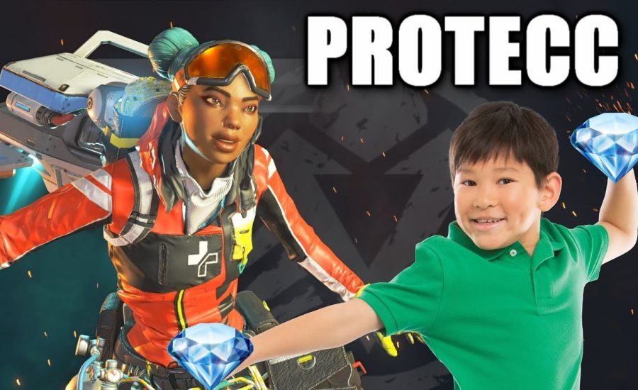 so this lifeline buff helped me PROTECC this 5 year old kid in apex legends