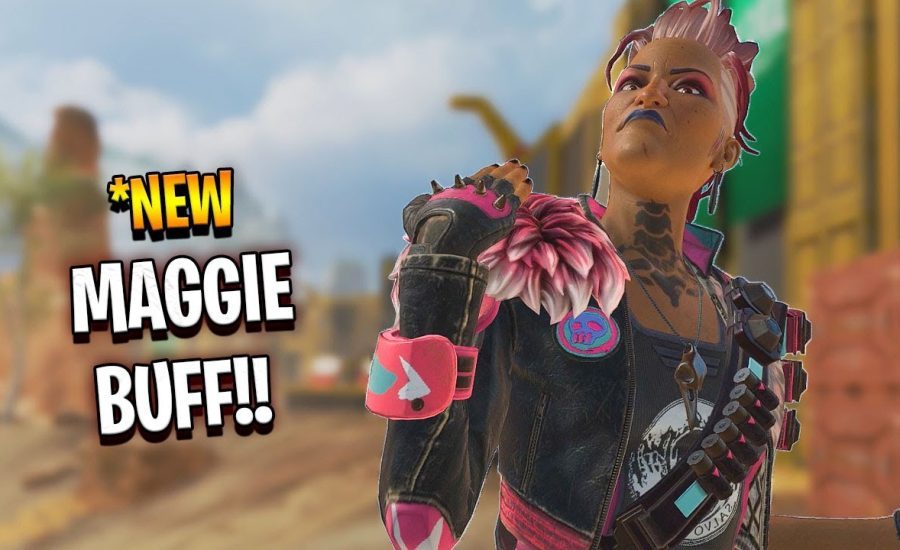 this BUFF to Mad Maggie changes everything.. - Apex Legends