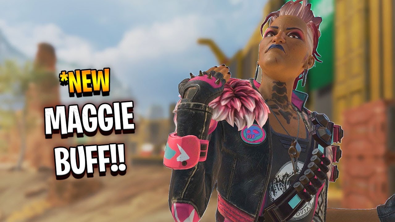 this BUFF to Mad Maggie changes everything.. - Apex Legends