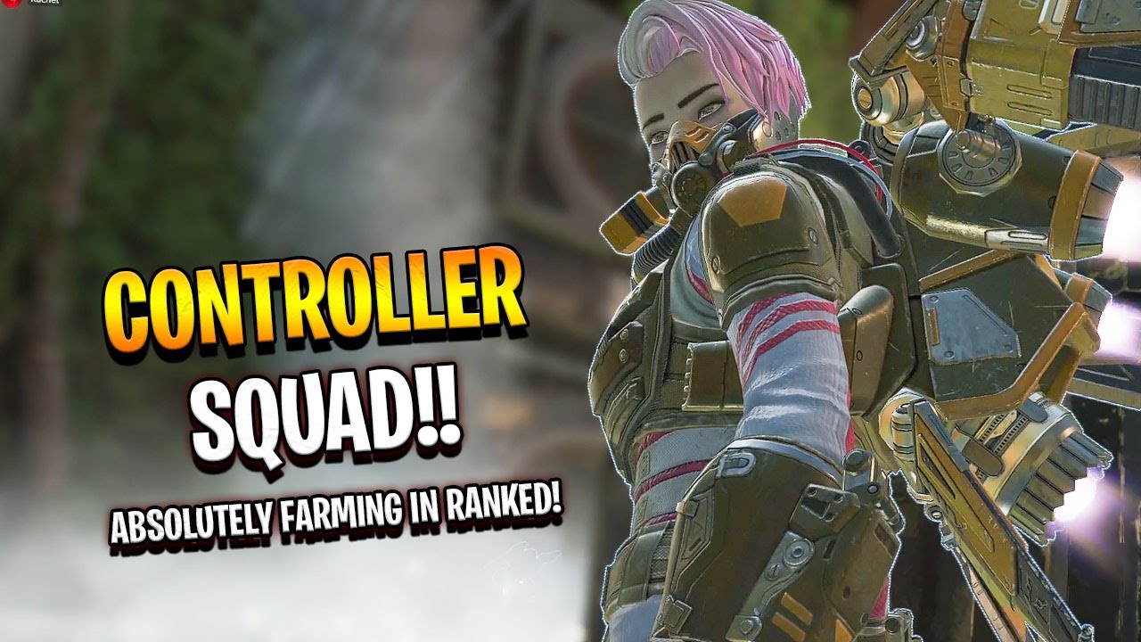 this RANKED controller squad isn't even fair.. - Apex Legends