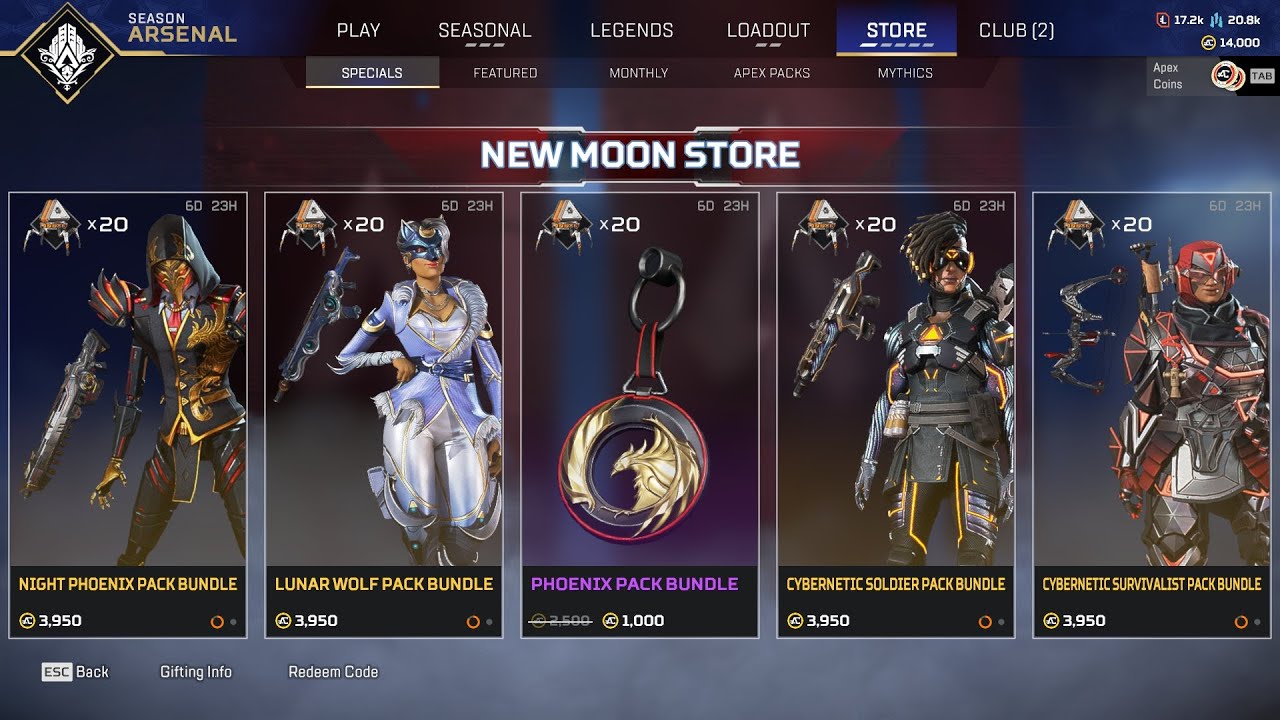 Apex Legends New Event Store Update & Rotation