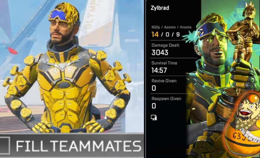 Bamboozling TRIOS as a SOLO Mirage in Apex Legends