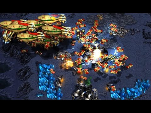 Bisu (P) vs Sharp (T) on Shakuras Temple - StarCraft - Brood War