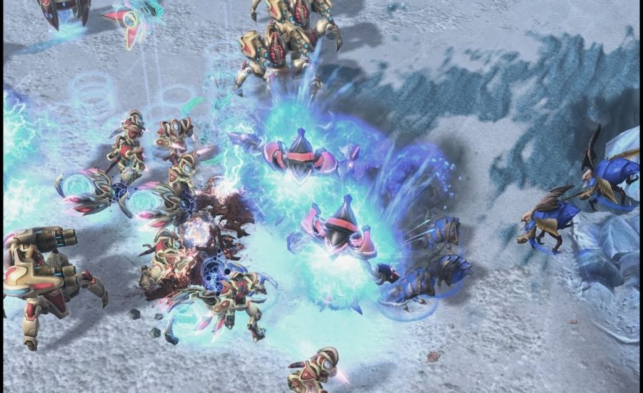 Elazer (Z) v Zest (P) on Cerulean Fall - StarCraft2 - Legacy of the Void 2018