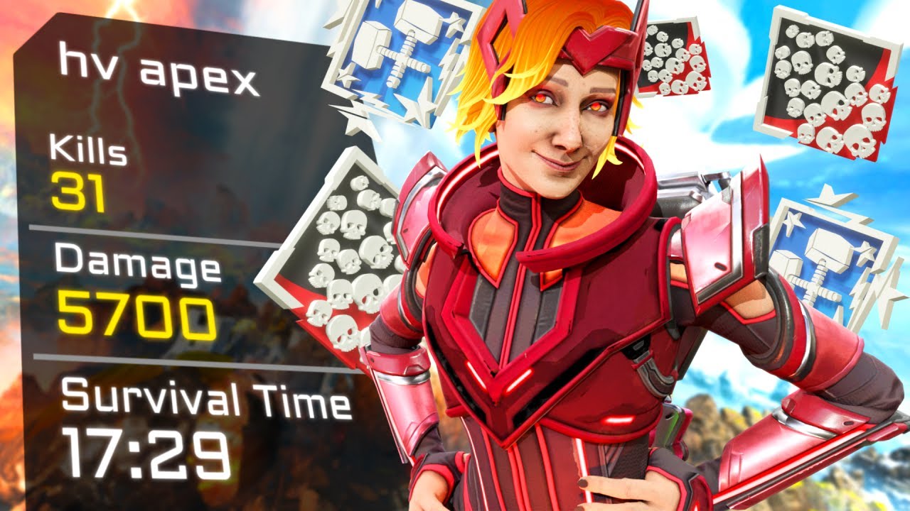 INSANE 30 KILLS and 5,700 Damage Horizon Apex Legends Gameplay Season 15