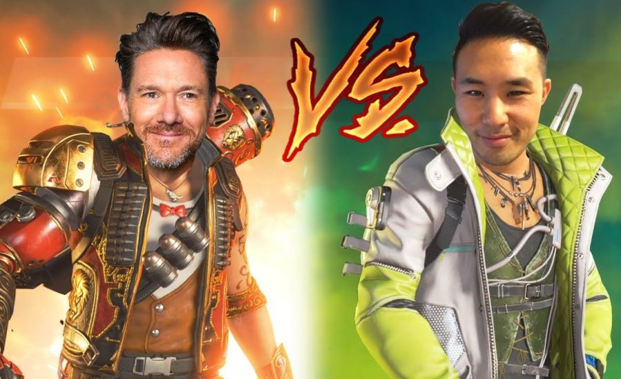 IT'S HERE, Fuse VA (Ben Prendergast) VS. Crypto VA (Johnny Young) in Apex Legends