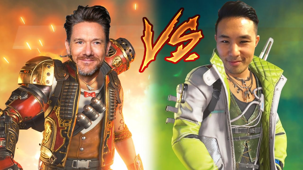 IT'S HERE, Fuse VA (Ben Prendergast) VS. Crypto VA (Johnny Young) in Apex Legends