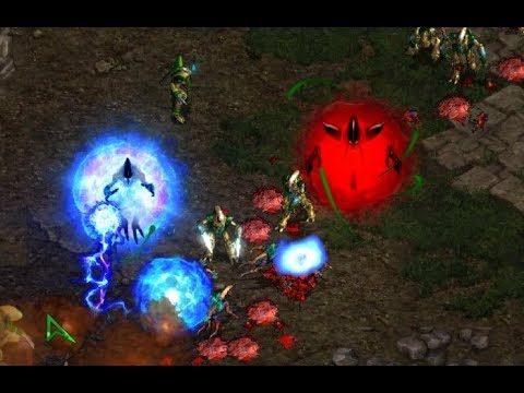 Jaedong (Z) v PerfectMan (P) on Aztec 1.1 - StarCraft  - Brood War REMASTERED