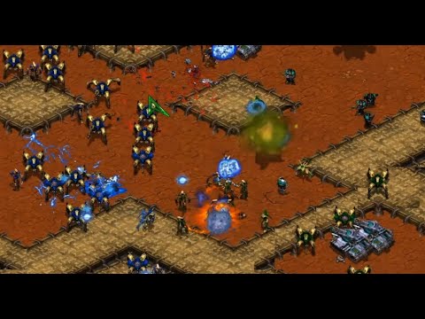 LIGHT SOULKEY MONG PIANO 2v2 OFFRACING! on Troy - StarCraft - Brood War