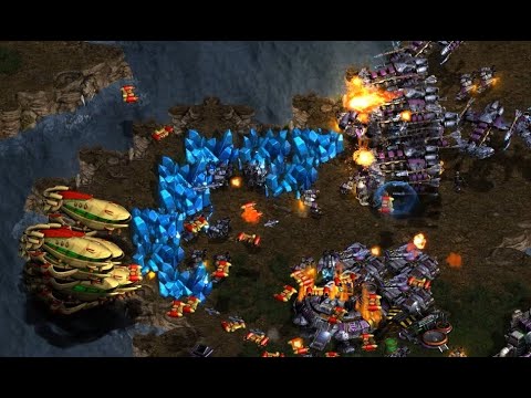 NUKES! BGH 8-player FFA PvPvTvTvTvZvZvZ - StarCraft - Brood War REMASTERED 2023