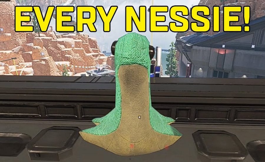 New Apex Legends Firing Range Nessie Easter Egg - All Nessie Locations Solved