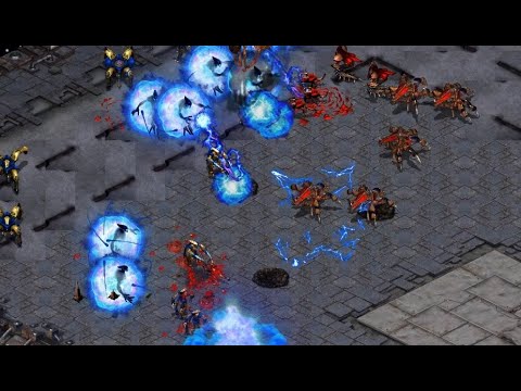 OFFRACING FLASH! (P) vs Killer (Z) on Benzene - StarCraft - Brood War REMASTERED