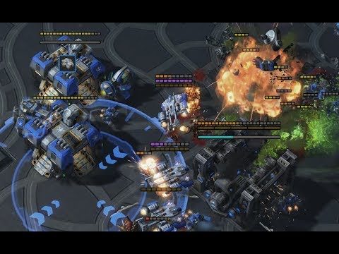 Reynor (Z) v uThermal (T) on Cerulean Fall - StarCraft2 - Legacy of the Void 2019