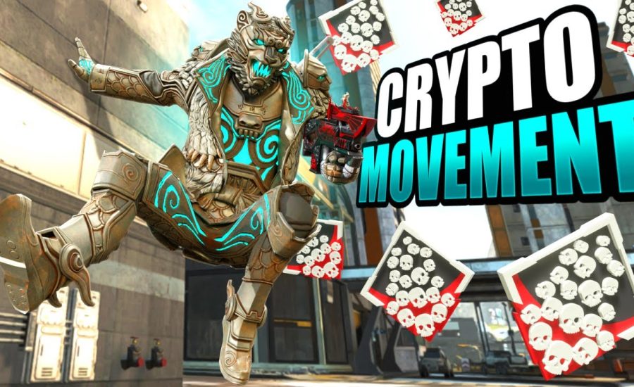 SOLO Crypto With MOVEMENT 22 KILLS and 6,500 Damage Apex Legends Gameplay Season 15