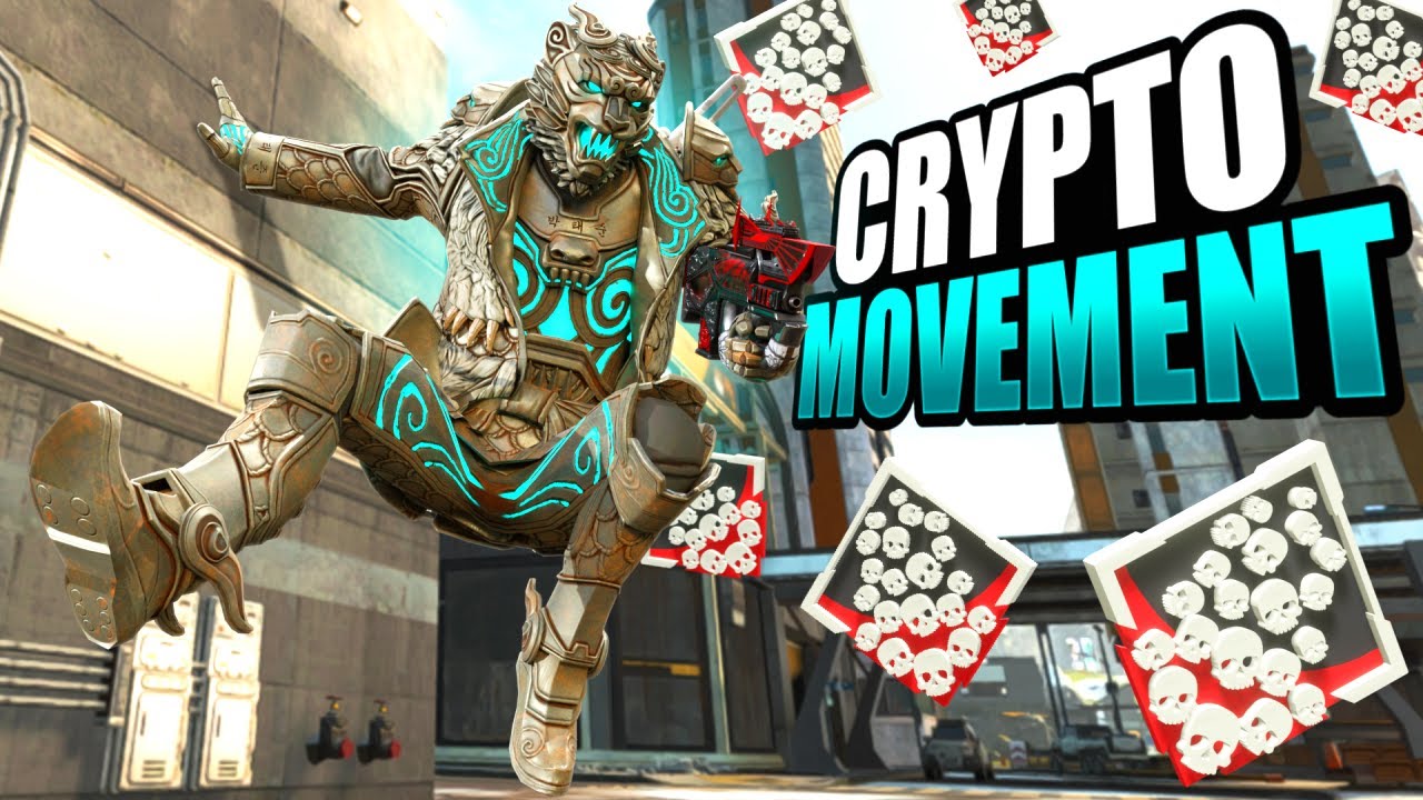 SOLO Crypto With MOVEMENT 22 KILLS and 6,500 Damage Apex Legends Gameplay Season 15