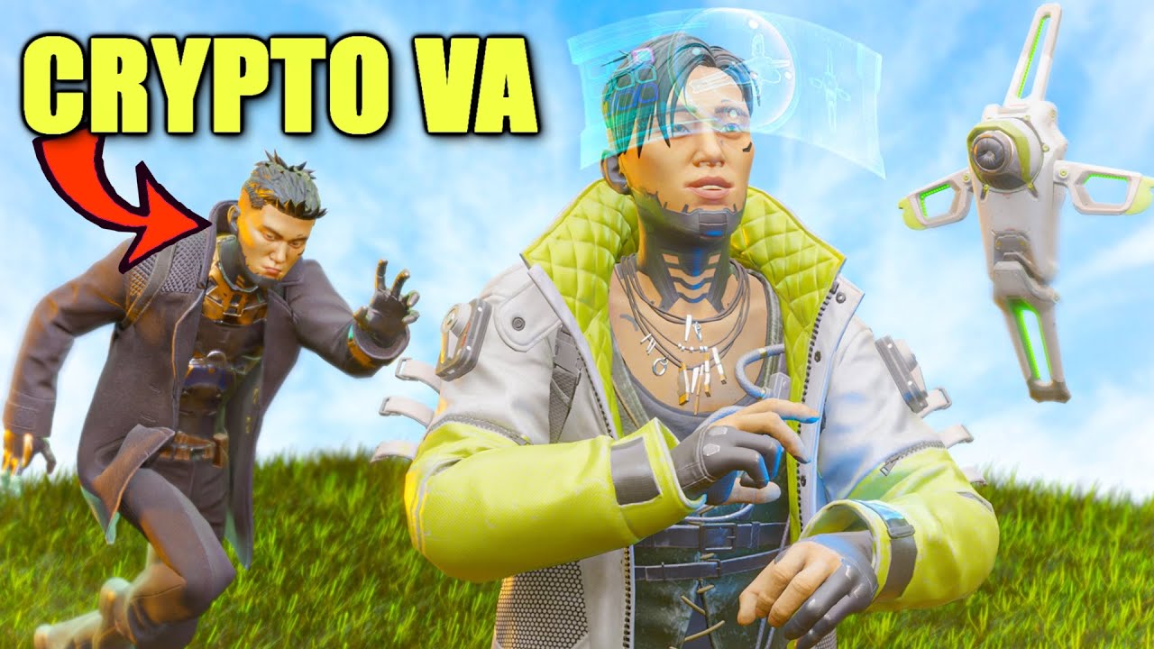 Stealing the Crypto Voice Actor's (Johnny Young) CHARACTER in Apex Legends