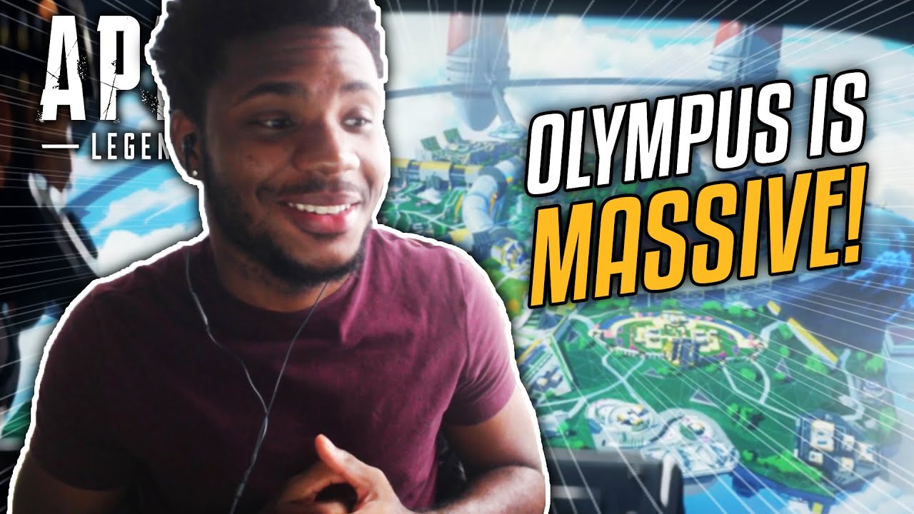 THE NEW MAP OLYMPUS IS MASSIVE!! - Apex Legends Season 7 Launch Trailer Reaction!