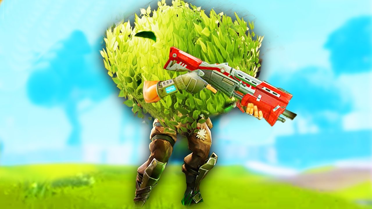 THE WEAPONIZED BUSH! -  Fortnite Battle Royale