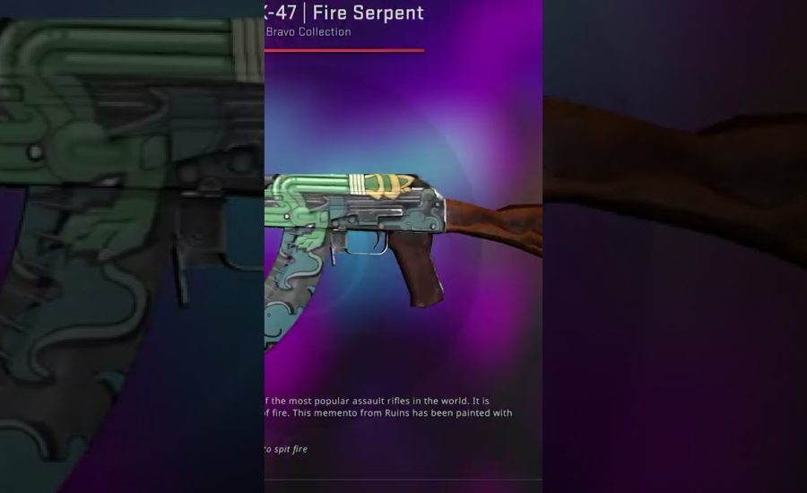 THE WORST SKIN IN CSGO