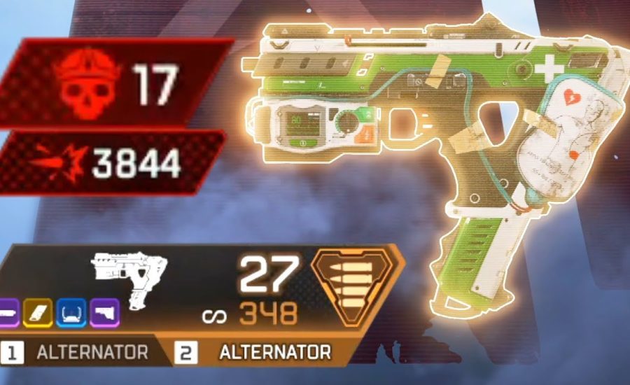 Using the BEST SMG (better than R-99 lol) in apex legends