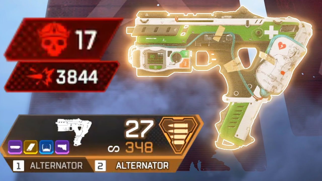 Using the BEST SMG (better than R-99 lol) in apex legends