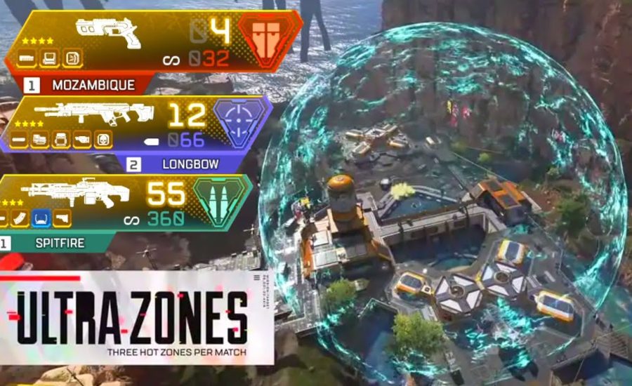 Using the ULTRA Golden Guns with the *NEW* ULTRA ZONES Gamemode in Apex Legends