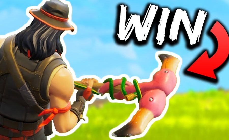 WINNING WITH A PICKAXE Challenge - Fortnite BR