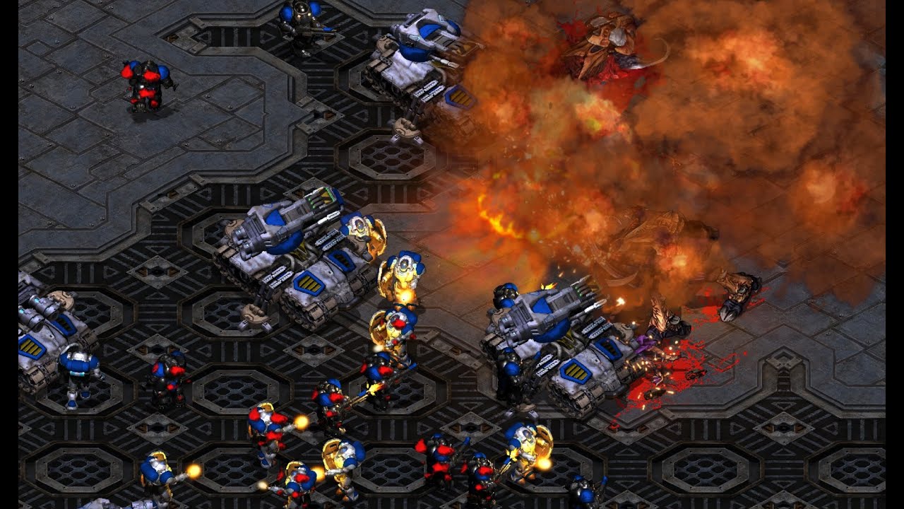 applesniper (Z) vs Scan (T) on Circuit Breakers - StarCraft - Brood War - REMASTERED